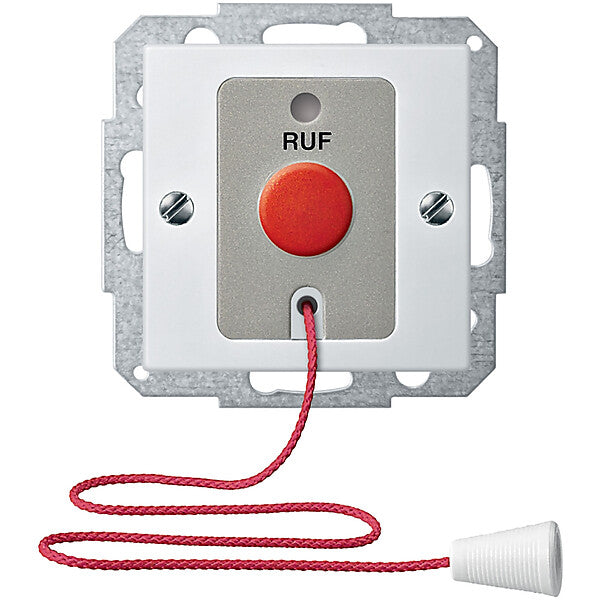 Merten Ruftastereinsatz pws/gl Zugschnur Zentralp. MEG4850-0319